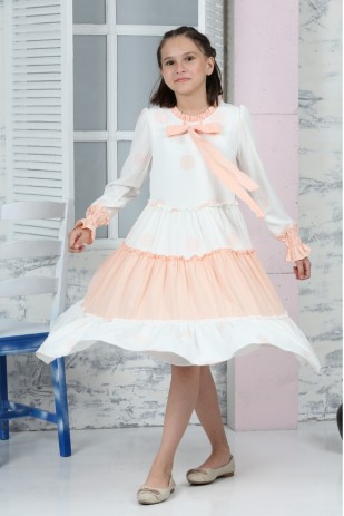 Daisy Patterned Girl Dress