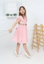 Belted Lace Dress with Bag and Belt