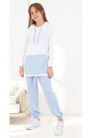 Kapüşonlu Kanguru Cepli Takım