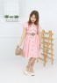 Belted Lace Dress with Bag and Belt
