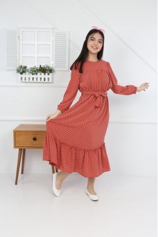 Эластичное платье Ayrobin для девочек