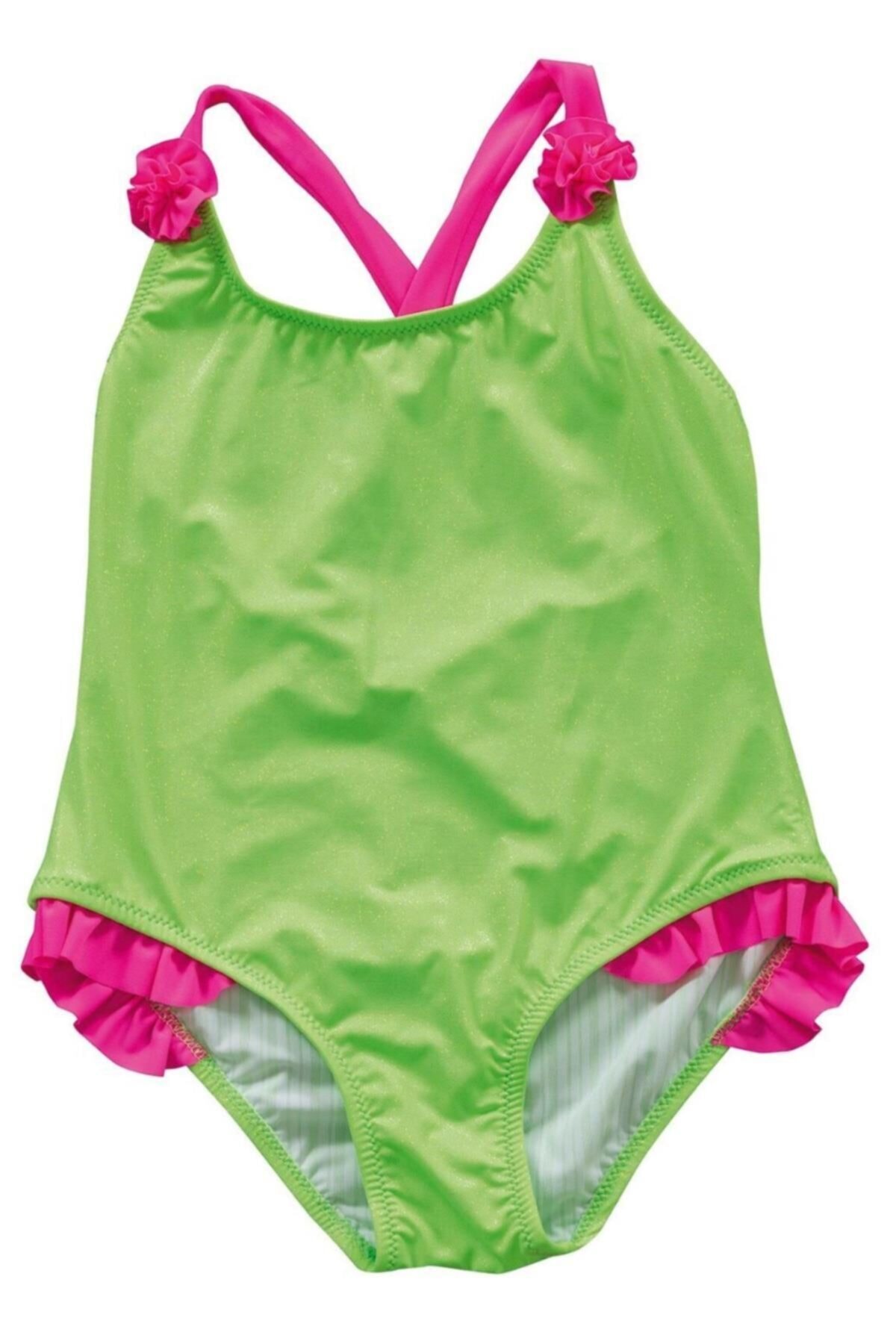 Girls Ruffle Swimsuit