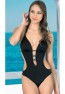 Womens Piping Detailed Padded Swimsuit