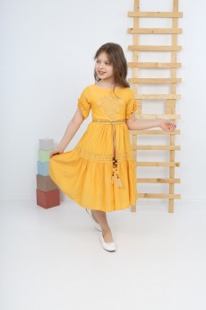 I&k Eteği Kolu Dantelli Garson Elbise