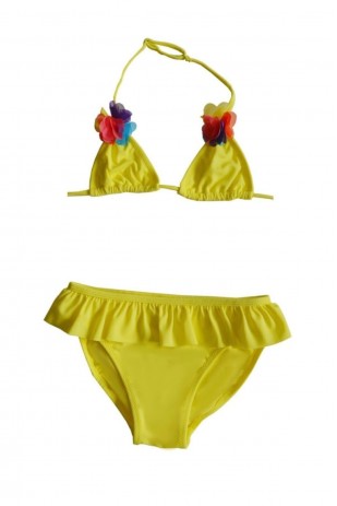 Kız Çocuk Aksesuarlı Bikini Takımı Kız Çocuk Aksesuarlı Bikini Takımı
