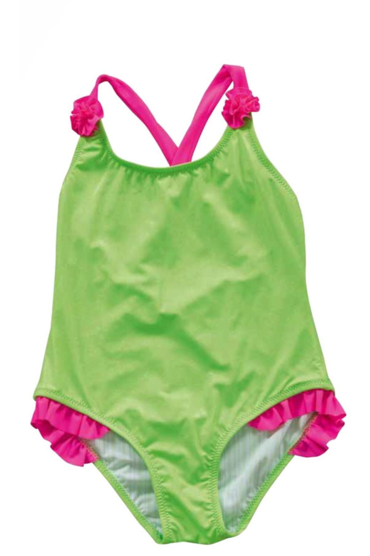 Girls Ruffle Swimsuit