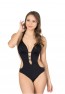 Womens Piping Detailed Padded Swimsuit