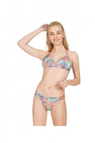 مجموعة بيكيني ملونة للمرأة