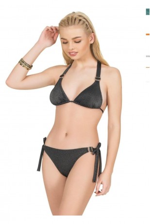 Kadın Simli Aksesuar Detaylı Bikini Takımı Kadın Simli Aksesuar Detaylı Bikini Takımı