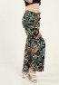 Womens Woven Wide Leg Pants with Pockets