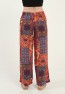 Womens Woven Wide Leg Pants with Pockets
