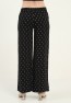 Womens Woven Wide Leg Pants with Pockets