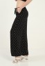 Womens Woven Wide Leg Pants with Pockets