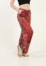 Womens Woven Wide Leg Pants with Pockets