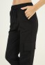 Womens Elastic Bottom Pants with Pockets