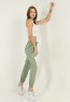 Womens Elastic Bottom Pants with Pockets