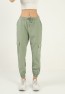 Womens Elastic Bottom Pants with Pockets