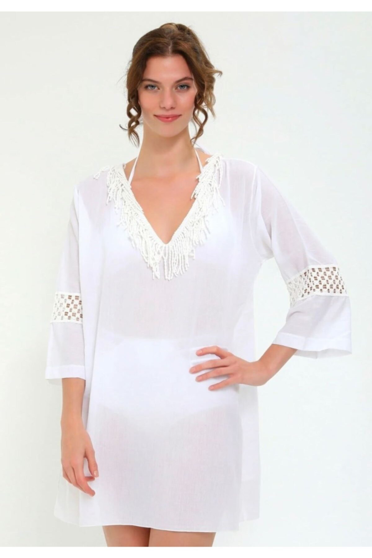 Womens Tassel Beach Dress