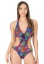 Womens Bird Eye Detailed Swimsuit