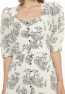 Damen-Neckholder-Kleid mit Blumenmuster