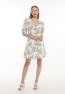 Damen-Neckholder-Kleid mit Blumenmuster