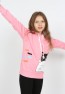 I&k Şımarık Kids Kız Çocuk Kapüşonlu Baskılı Sweatshirt