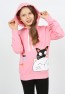 I&k Şımarık Kids Kız Çocuk Kapüşonlu Baskılı Sweatshirt