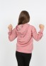 Kız Çocuk Kapüşonlu Cepli Tavşan Baskılı Sweatshirt