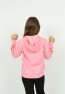 Kız Çocuk Kapüşonlu Cepli Tavşan Baskılı Sweatshirt
