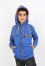 Erkek Çocuk Fermuarlı Kapüşonlu Cepli Sweatshirt