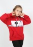 Kız Çocuk Kapüşonlu Cepli Sweatshirt