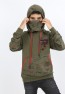 Jungen-Sweatshirt „Masked“ mit Kapuze und Tasche