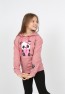 Kız Çocuk Kapüşonlu Cepli Ayıcık Baskılı Sweatshirt
