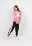 I&k Spoiled Kids Girls Unicol Printed Tracksuit Set