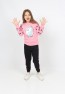 I&k Spoiled Kids Girls Unicol Printed Tracksuit Set