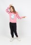 I&k Spoiled Kids Girls Unicol Printed Tracksuit Set