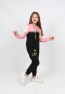 طقم بدلة رياضية بغطاء للرأس وسحاب للأطفال من I&k Şımarık Kids