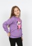 سويت شيرت مطبوع عليه دب تيدي بجيب للفتيات من I&k Şımarık Kids