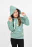 I&k Şımarık Kids Kız Çocuk Kapüşonlu Flamingo Baskılı Sweatshirt