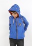 Erkek Çocuk Fermuarlı Kapüşonlu Cepli Sweatshirt