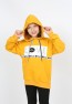 Kız Çocuk Kapüşonlu Cepli Sweatshirt