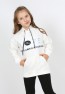 Kız Çocuk Kapüşonlu Cepli Sweatshirt