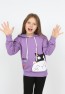 سويت شيرت بغطاء رأس مطبوع للفتيات من I&k Şımarık Kids
