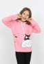 I&k Şımarık Kids Kız Çocuk Kapüşonlu Baskılı Sweatshirt