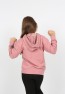 Kız Çocuk Kapüşonlu Cepli Ayıcık Baskılı Sweatshirt