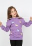 I&k Şımarık Kids Kız Çocuk Kapüşonlu Flamingo Baskılı Sweatshirt