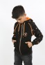 Erkek Çocuk Fermuarlı Kapüşonlu Cepli Sweatshirt