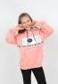 Kız Çocuk Kapüşonlu Cepli Sweatshirt