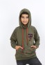 Jungen-Sweatshirt „Masked“ mit Kapuze und Tasche