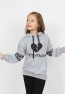 Çocuk Baskılı Kapüşonlu Cepli Sweatshirt